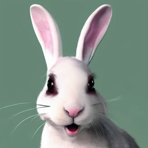 Bad Bunny BB Model realistic

