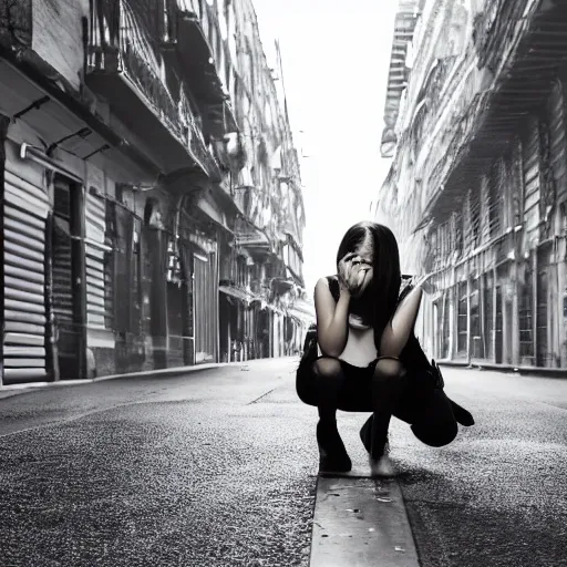 a woman crying to the knees of her man set to the city in the night, beauty hands,  award-winning, hyper-detailed, beautifully color-coded, insane details, intricate details, beautifully color graded, Unreal Engine 5, Cinematic, Color Grading, Editorial Photography, Photography, Photoshoot, Shot on 22mm lens, Depth of Field, Tilt Blur, Shutter Speed 1/1000, F/22, White Balance, 32k, Super-Resolution, Megapixel, ProPhoto RGB, Halfrear Lighting,Natural Lighting, Incandescent,Moody Lighting, Cinematic Lighting, Studio Lighting, Soft Lighting, no watermark, Contre-Jour, Edge Lighting, Accent Lighting, insanely detailed and intricate, hyper realistic, super detailed, dynamic pose, photography