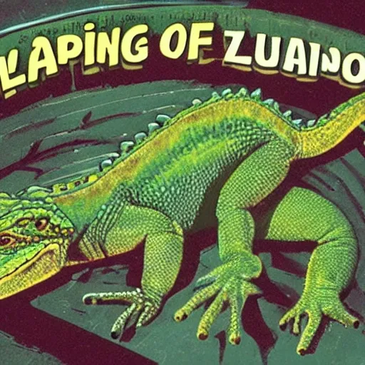 leaping lizards