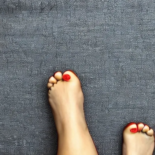 Real good girl's feet