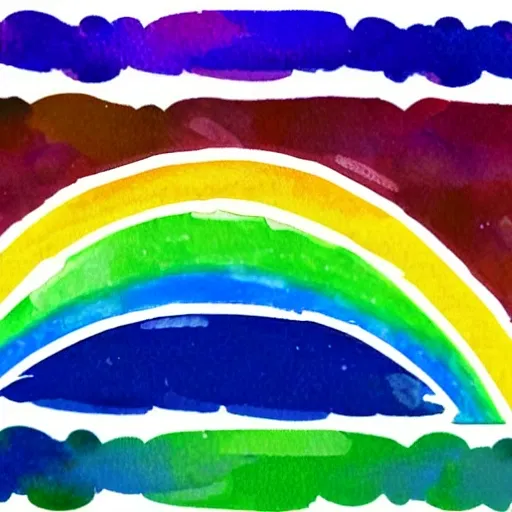 Make a logo for "The Rainbowsurfer Institute for Digital and Media Literacy" , Water Color