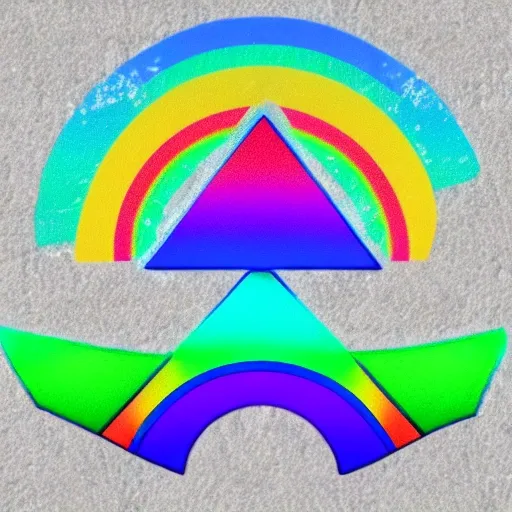 Make a logo for "The Rainbowsurfer Institute for Digital and Media Literacy" , , Trippy