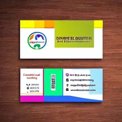 Make a logo for a business card for (place for name, Ph.D.), Founder/Director, The Rainbowsurfer Institute for Digital and Media Literacy" , Cartoon