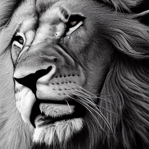 lion as a strong warrior | centered| key visual| intricate| highly detailed| breathtaking beauty| precise lineart| vibrant| comprehensive cinematic| t, soft natural lighting, portrait , magical photography, , photo realism, ultra-detailed,

