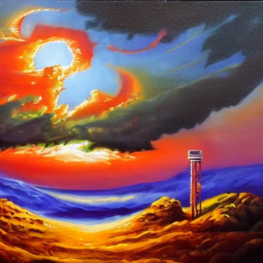 End of the World
, Oil Painting