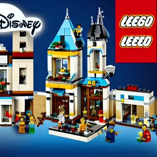 Mannelijkheid Sluiting sigaar LEGO Creator Disney - Arthub.ai