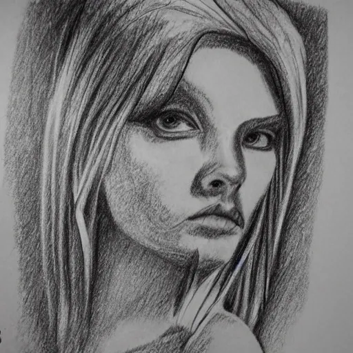 , Pencil Sketch, Trippy - Arthub.ai