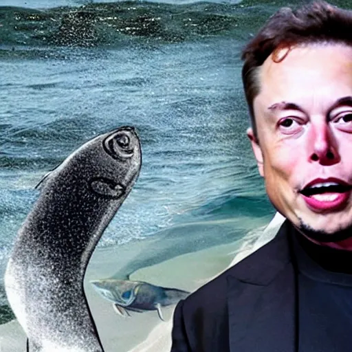 Elon Musk Jack Dorsey Fish fight