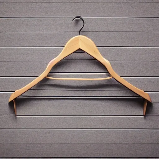 logo clothing hanger
