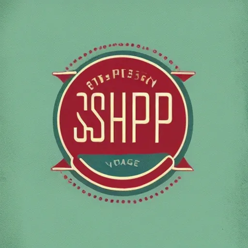 logo shop vintage
