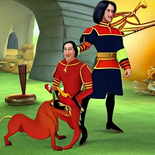 lord farquaad fusing with a king cobra