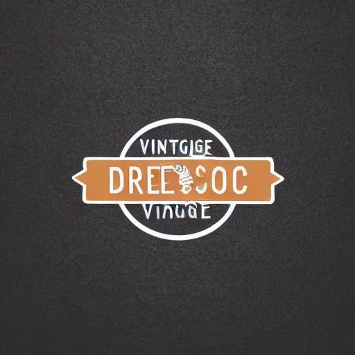 logo shop vintage with the word Dretrosc

