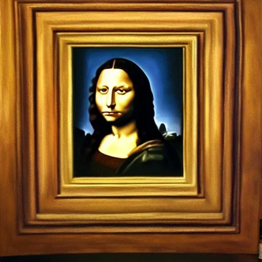 La gioconda,photorealist 8k,, Oil Painting