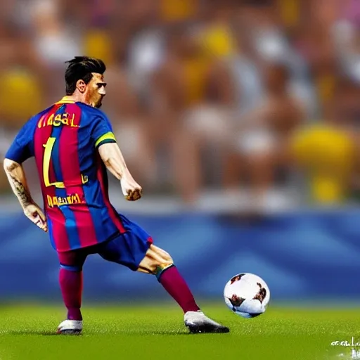 Cr7vsMessi,photorealist 4k, 