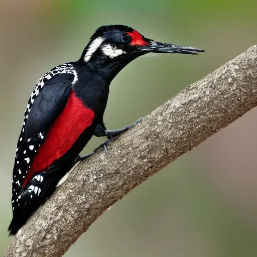 masculine woodpecker