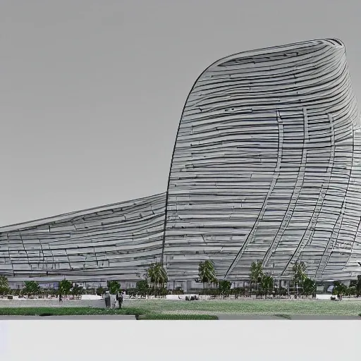 congress building with contemporary style, organic shape, located in the port of alicante, spain, detailed, 4k, overhangs, zahad hadid style, visuals towards it, marine species, high definition, Pencil Sketch