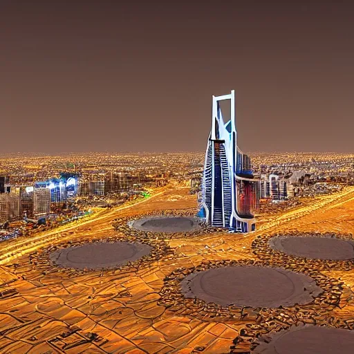 Riyadh Saudi Arabia, 3D