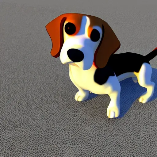 Beagle, 3D