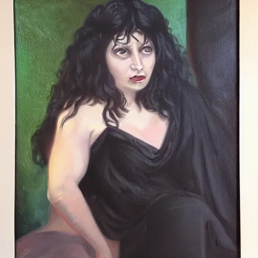 Carmilla, Oil Painting