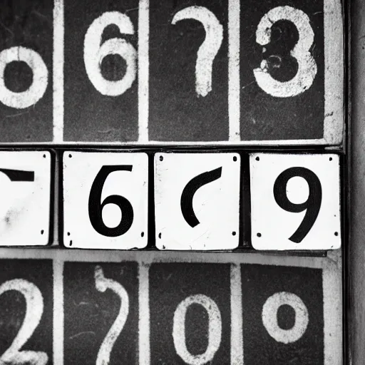 black and white old score counter board that goes says 2 and 16