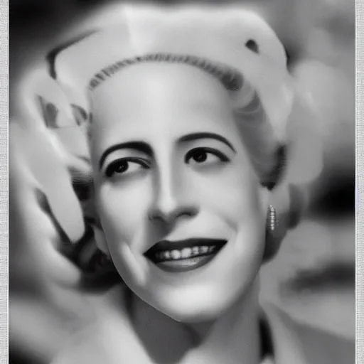 EVA PERON, RETRATO, 3D