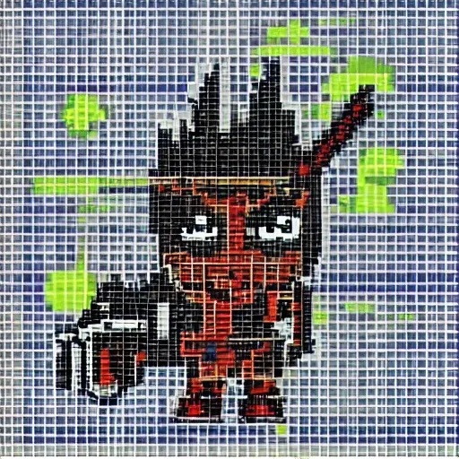 CryptoPunk TPunk Pixel Art