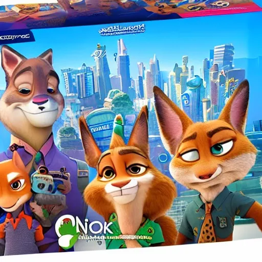 , 3D nick zootopia mamadisimo