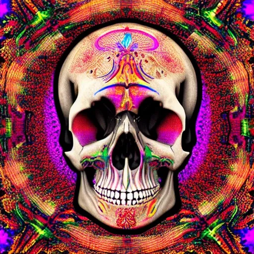 722 Psychedelic Skull Stock Video Footage  4K and HD Video Clips   Shutterstock