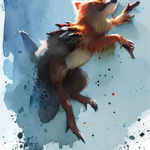 cute animal characters engaging in acts of kindness, playing with children, such as sharing and comforting, watercolor, warm colors, by greg rutkowski, iridescent accents, ray tracing, product lighting, sharp, smooth, masterpiece