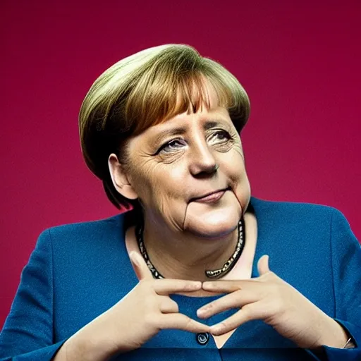 Angela Merkel, realistic