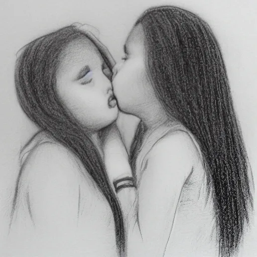 How To Draw A Kiss For Kids, Step by Step, Drawing Guide, by Dawn - DragoArt