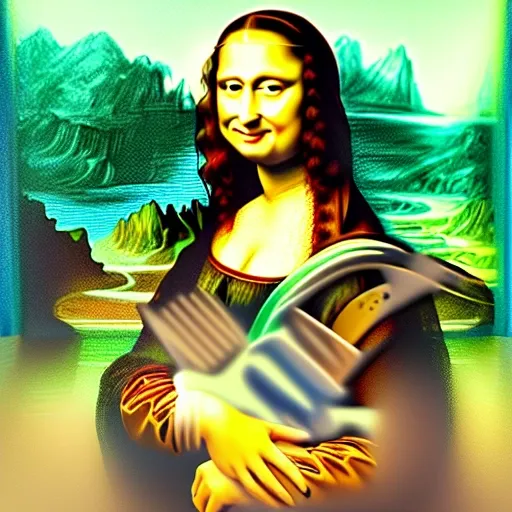 paint me mona lisa
