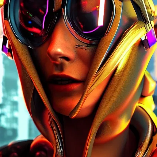 side close up portrait of cyberpunk kate moss, detailed face, spotlight, cyberpunk city, wired, multicolored, vibrant high contrast, hyperrealistic, photografic, 8k, epic ambient light, octane render