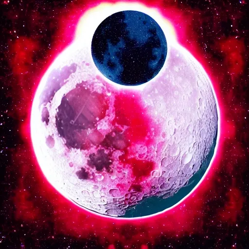 moon red , Trippy