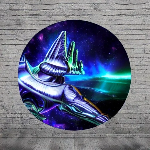 espcio alien nave, Trippy, 3D