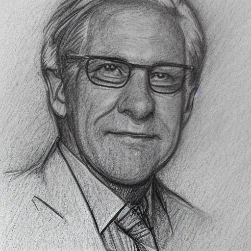 Pencil Sketch of dick