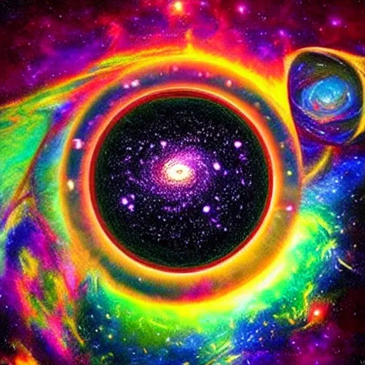 God creating the Universe, Trippy - Arthub.ai