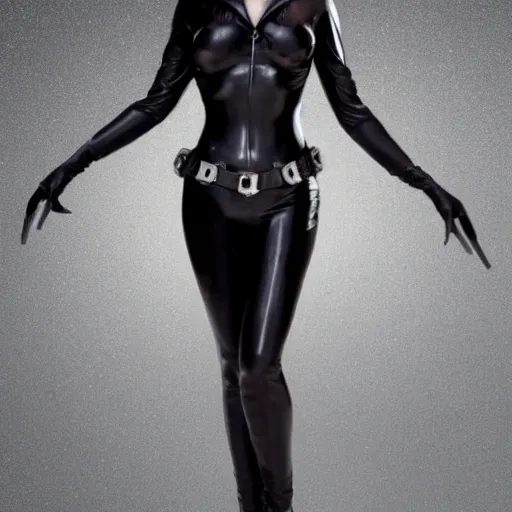 Sexy catwoman, full body, gothic,  8 k