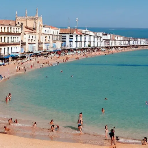 dia de playa en Burgos