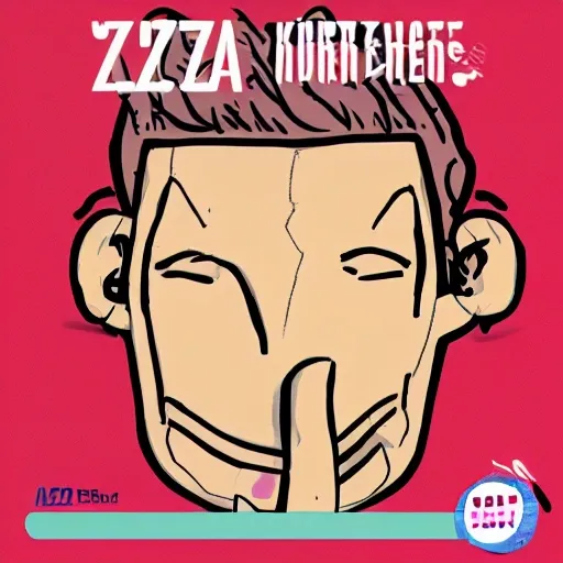 A Cover Art Written KZA Cartoon Arthub ai