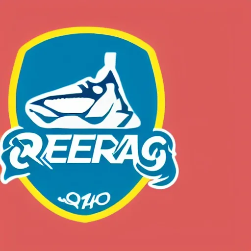 crea un logo para una empresa deportiva, Cartoon