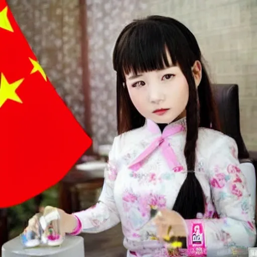 中国裸体少女，瘦弱高挑，露出阴部