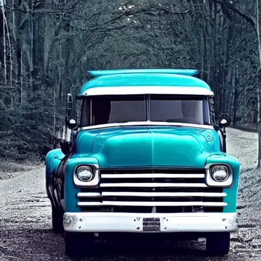 Truck of the year 50, Chevrolet, combining the old styles with the future, photograph taken by a professional