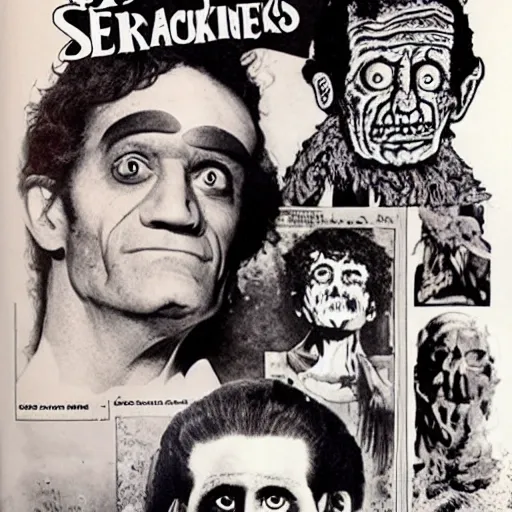 personas extrañas con rasgos parecidos a los de frankenstein