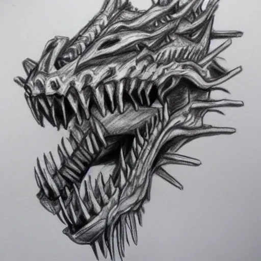 Dragon Pencil Drawing Venom-By Breathe by dragonfire9856 on DeviantArt