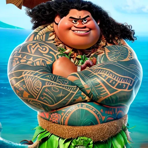 maui from moana movie - Arthub.ai