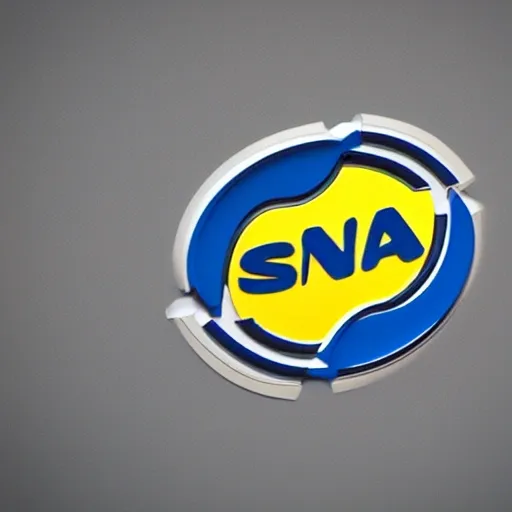 a logo for company name Seina, tools brand, 3D