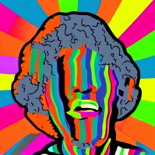 Blackcoco cafe logo , Mandela, Trippy, Cartoon