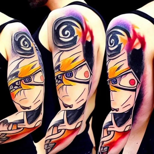 Mangekyou Sharingan tattoo by Victor Zetall  Post 27805
