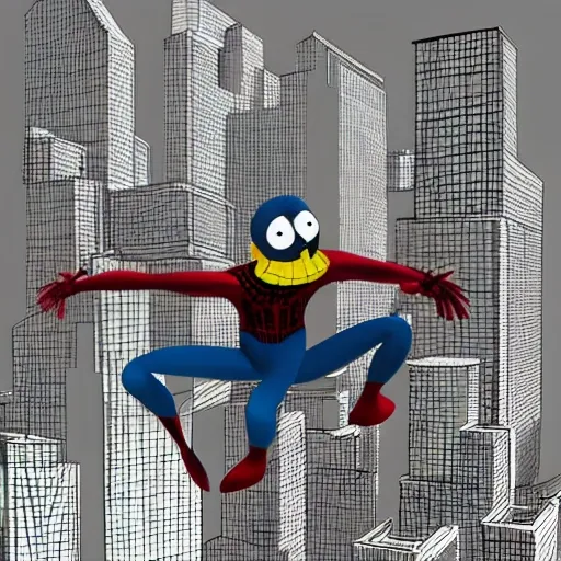 spiderbart
, Cartoon, 3D